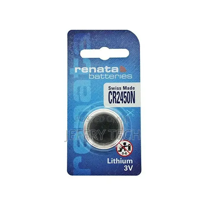 Renata CR2450N Lithium 3V Battery Swiss
