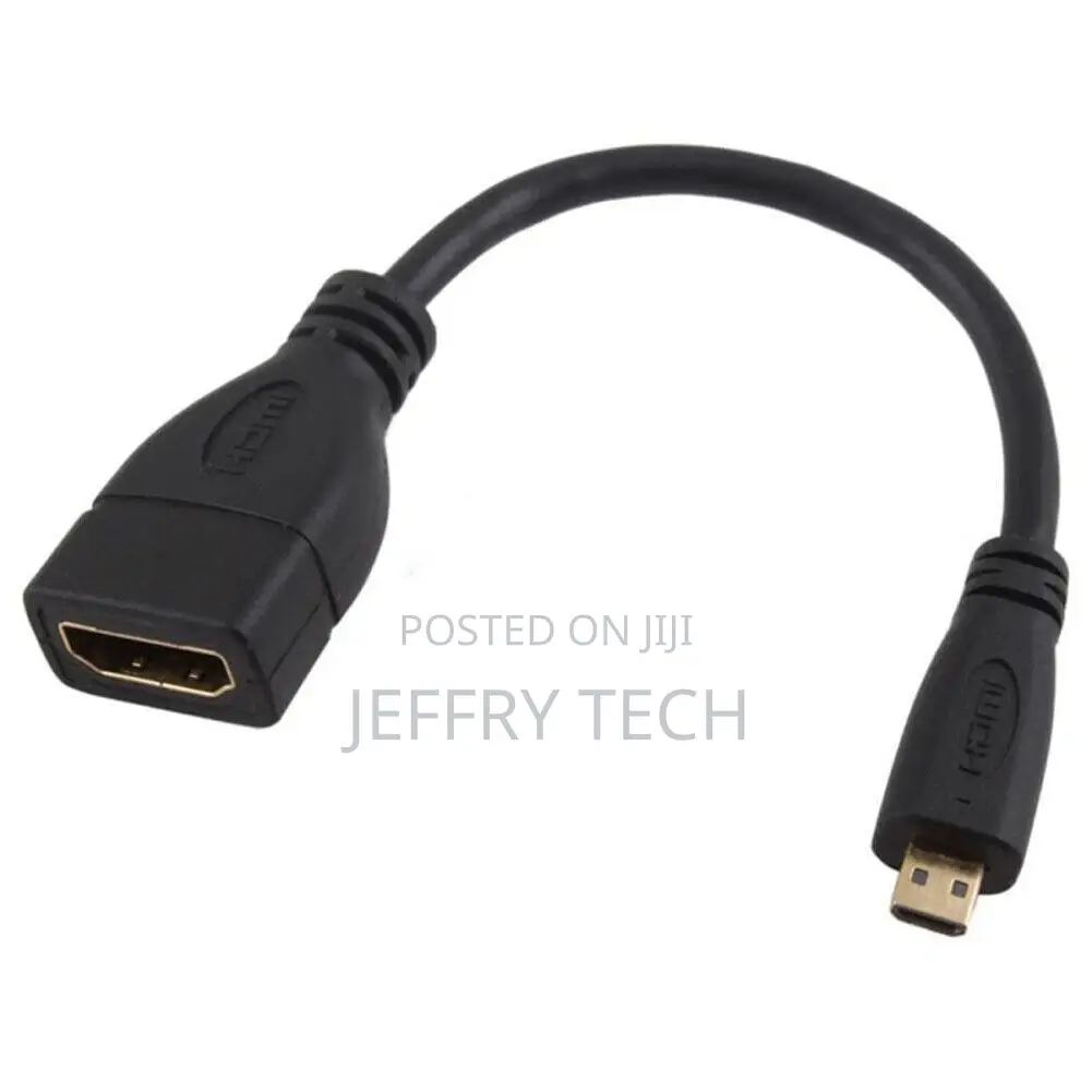 Micro HDMI Adapter Micro HDMI Male to HDMI Female Cable Audi