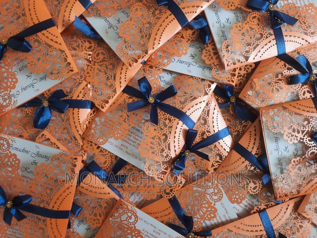 100 PCS Laser Wedding Cards - thumbnail 3