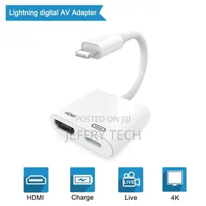 8-Pin to HDMI Digital TV AV Adapter for iPhone 13 12 11,iPad