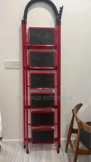 Ladder,/Aluminum 6 Steps Foldable Ladder
