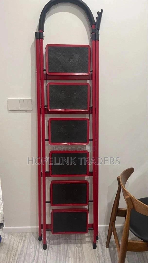 Ladder,/Aluminum 6 Steps Foldable Ladder - main view