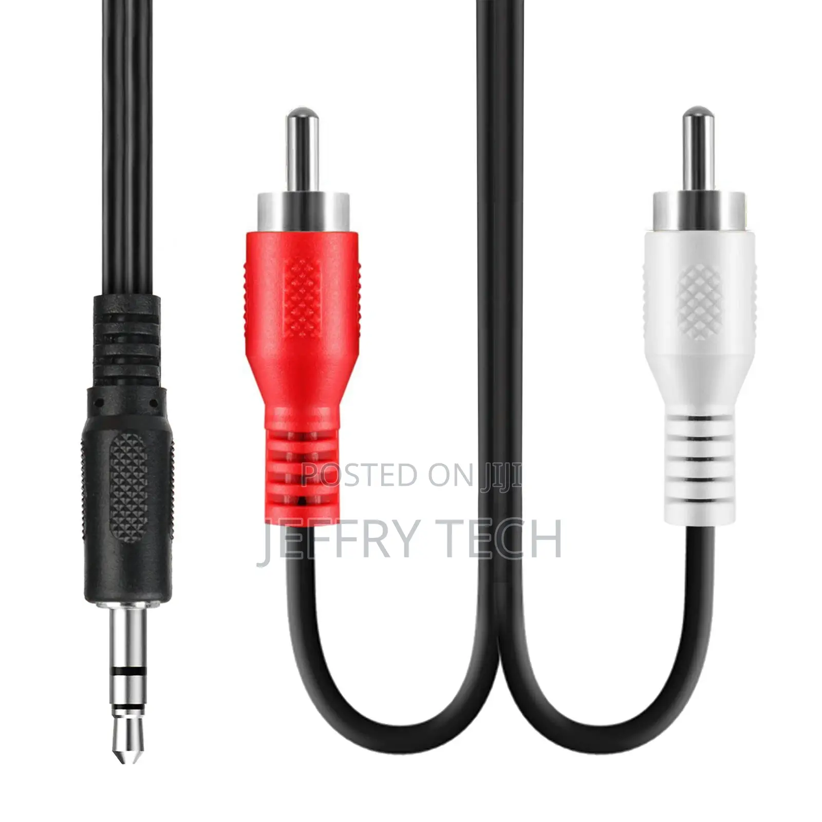 1M 3.5mm 1/8"Male Stereo Mini Jack TO 2RCA Stereo Phono Audi