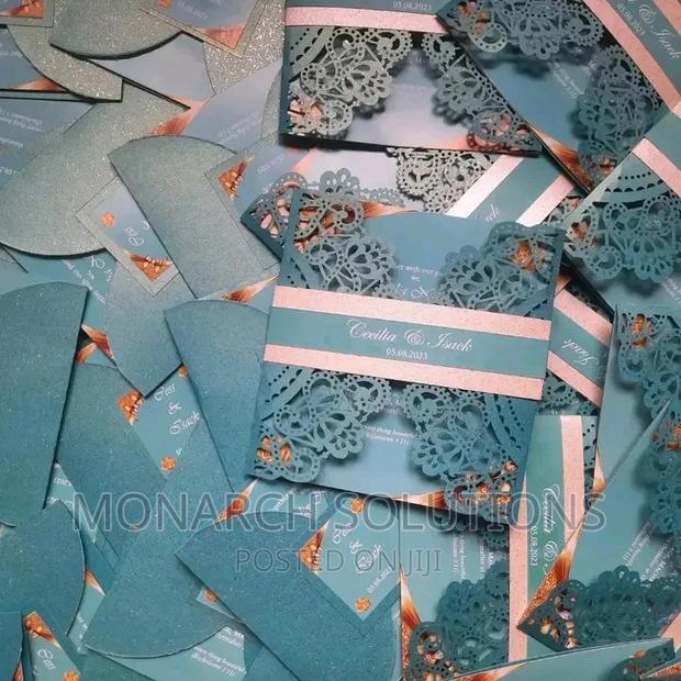 100pcs Cards Invites for Wedding - thumbnail 2