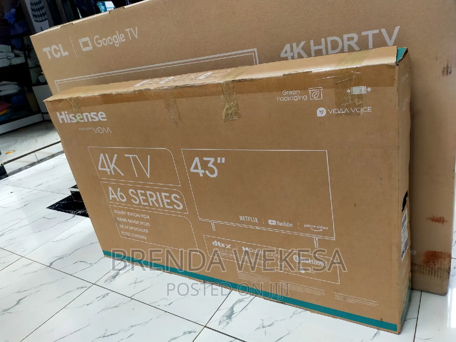 Hisense 43" A6h Series Smart Uhd Tv