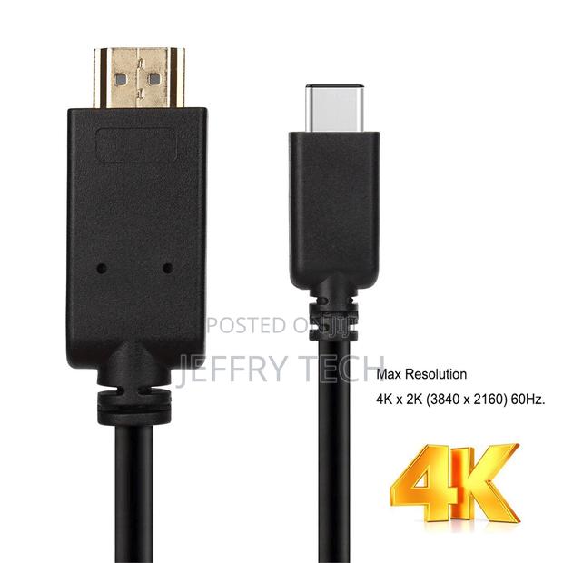 6FT USB 3.1 Type C to HDMI M/M at 60hz Supported Cable -AU - thumbnail 2