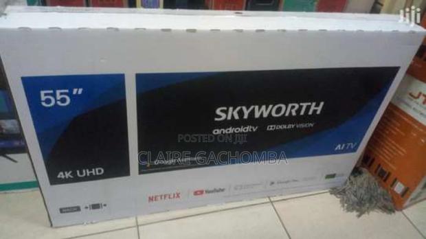 Skyworth 55G3A, 55′′ UHD Frameless Smart Android TV - main view