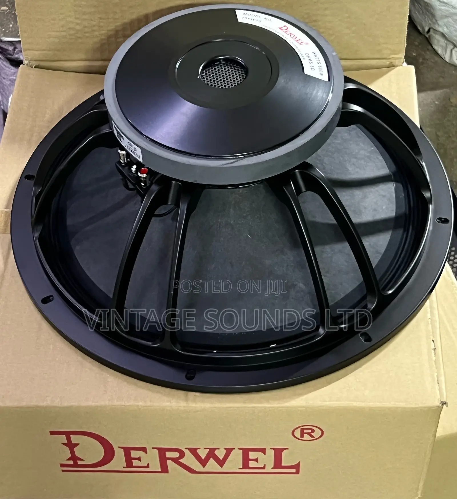 Derwel 15-Fw75 Midrange /Long Range Speaker 600rms to 1200W
