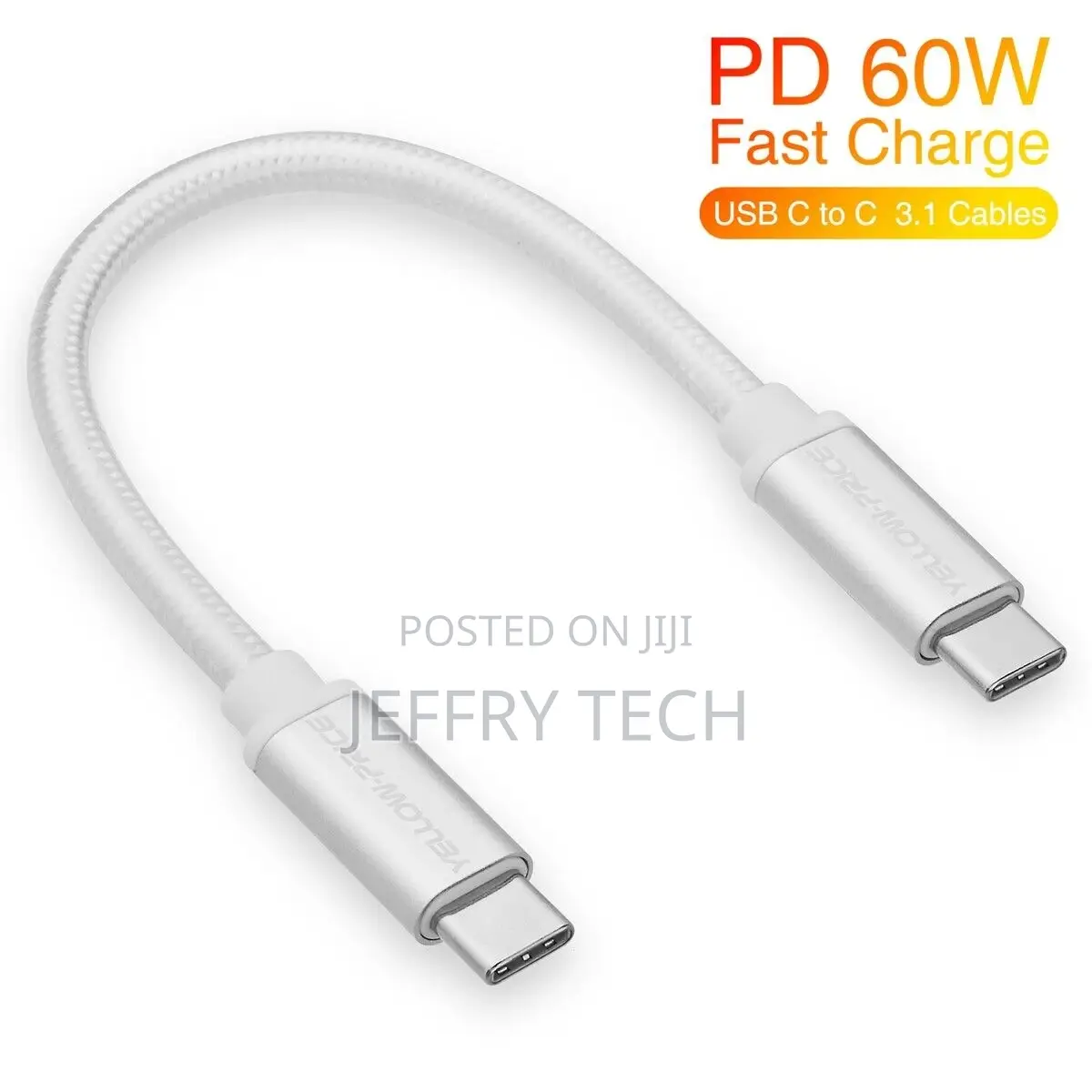 1pc 15cm Fast Charging USB-C to USB-C Cable Safe Sophistica
