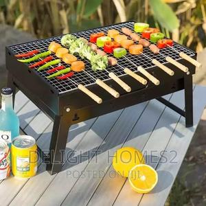 Foldable Portable Barbecue Charcoal Grill - thumbnail 2