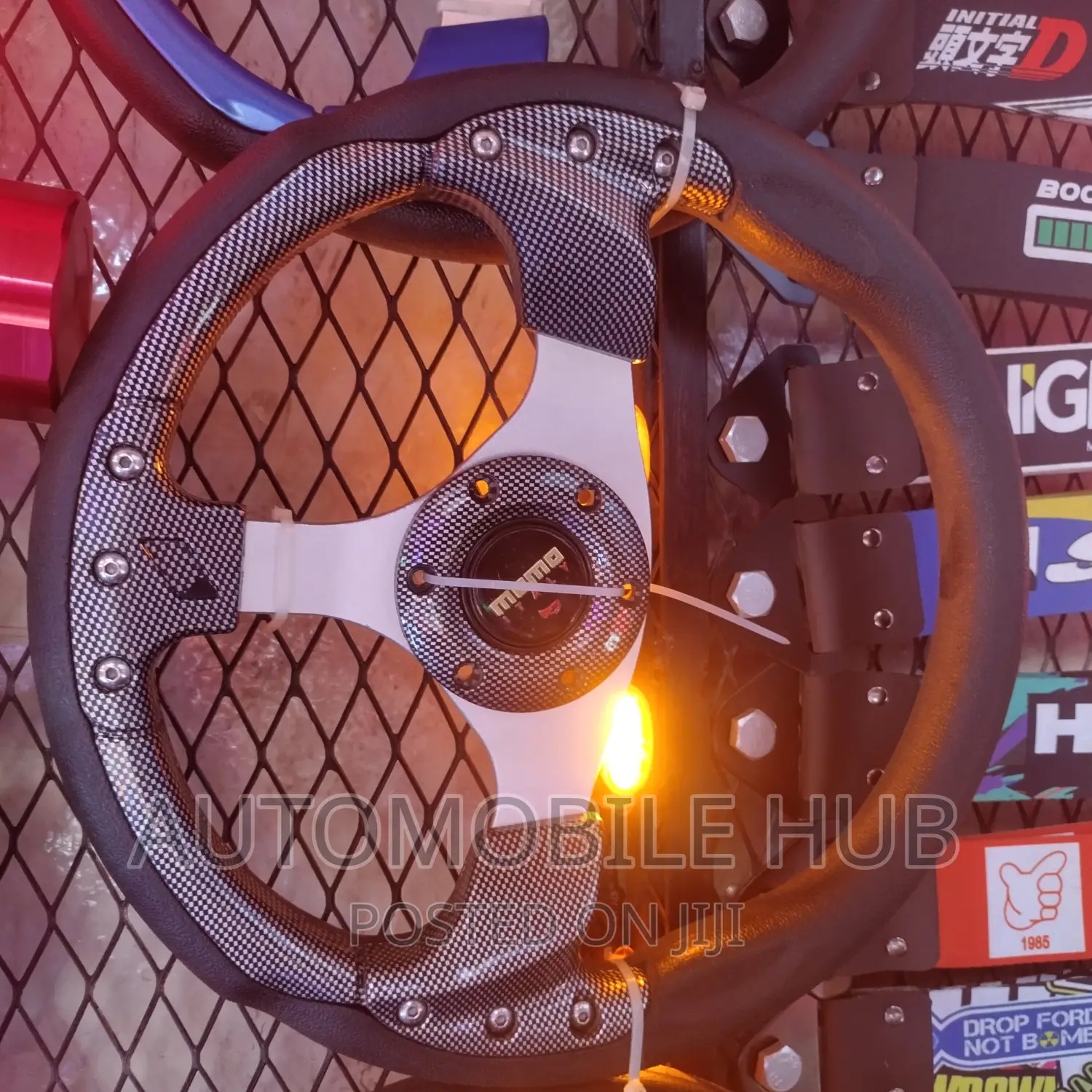 Sport Momo Carbon Fibre Steering Wheel
