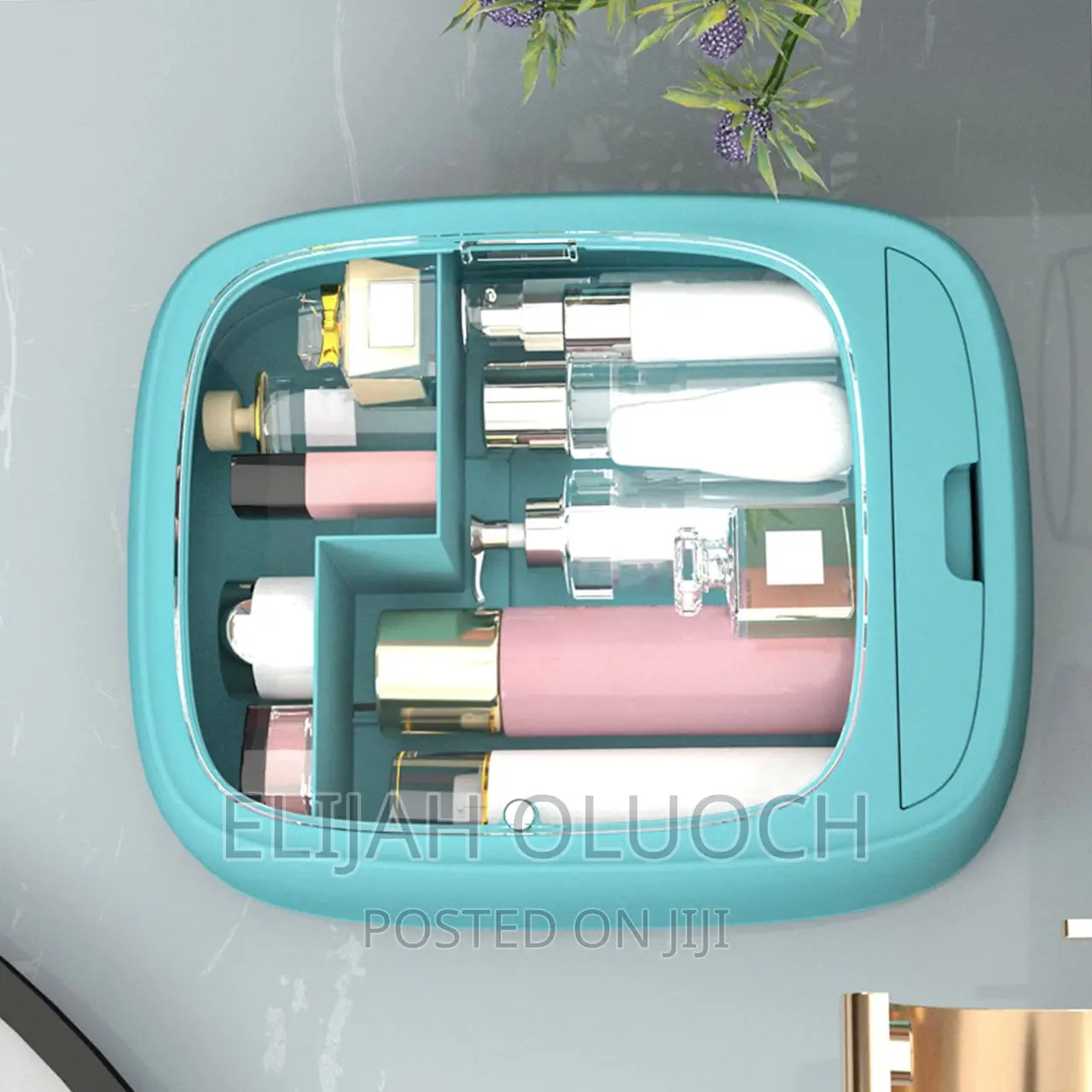 Adhesive Cosmetic Organizer