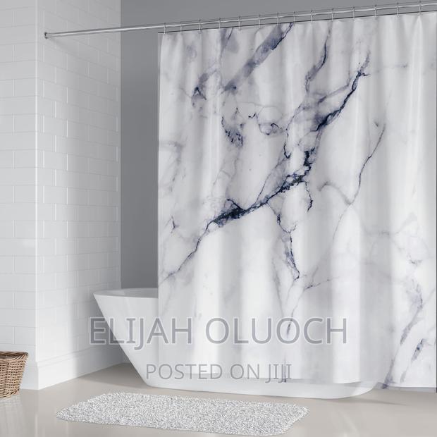 Water Proof 12 Hook 180*80cm Shower Curtain