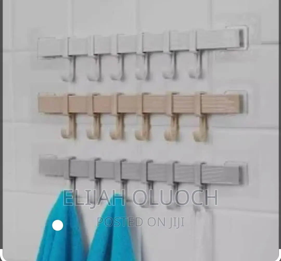 6 Sliding Hooks