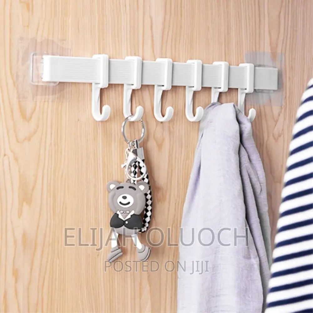 6 Sliding Hooks