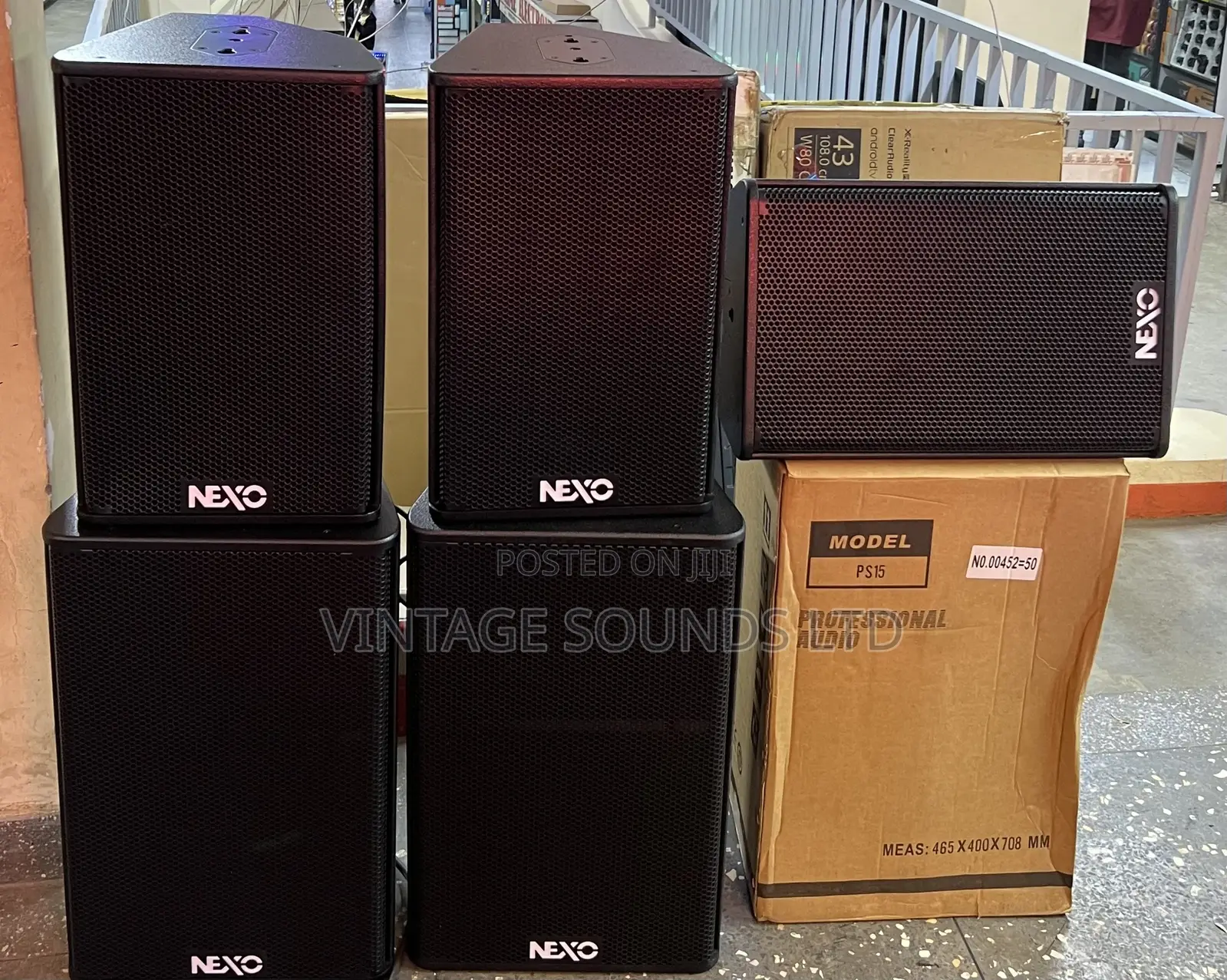 Nexo PS -15 Nexo PS-12 Midrange Speakers 5pcs