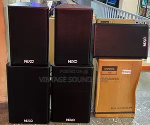 2pcs NEXO PS-15 3 PCS Nexo PS-12 Speakers