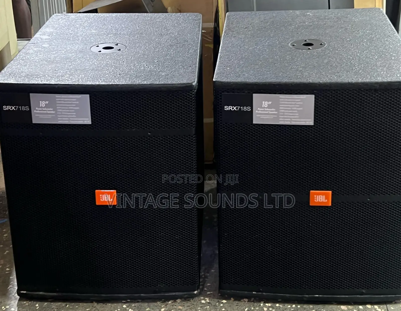 JBL SRX718S Subwoofer Bass Speaker (Pair )