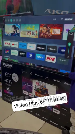 Vision Plus 65′′ Uhd Frameless V+ Os Smart Tv Freeshowmax