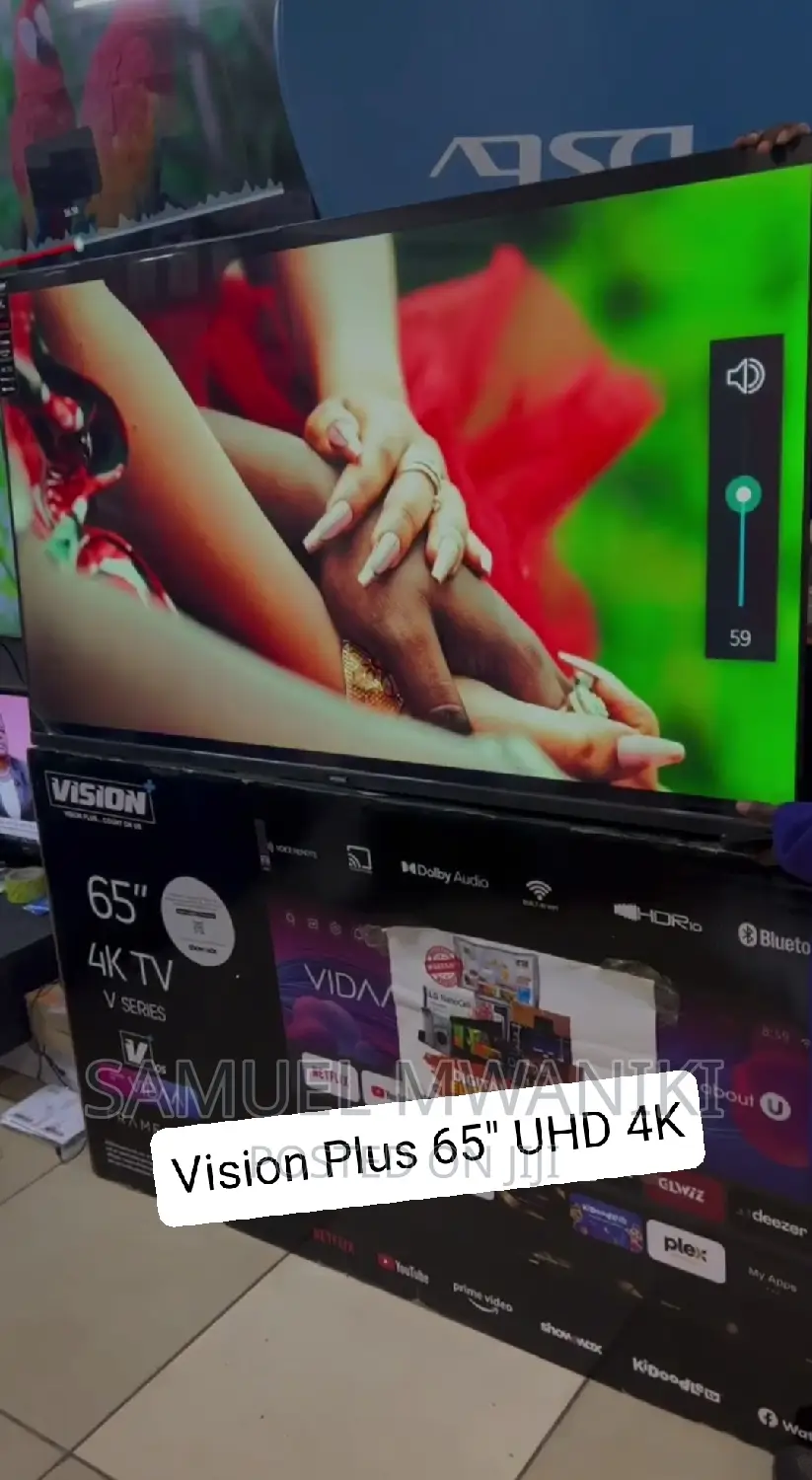 Vision Plus 65′′ Uhd Frameless V+ Os Smart Tv Freeshowmax