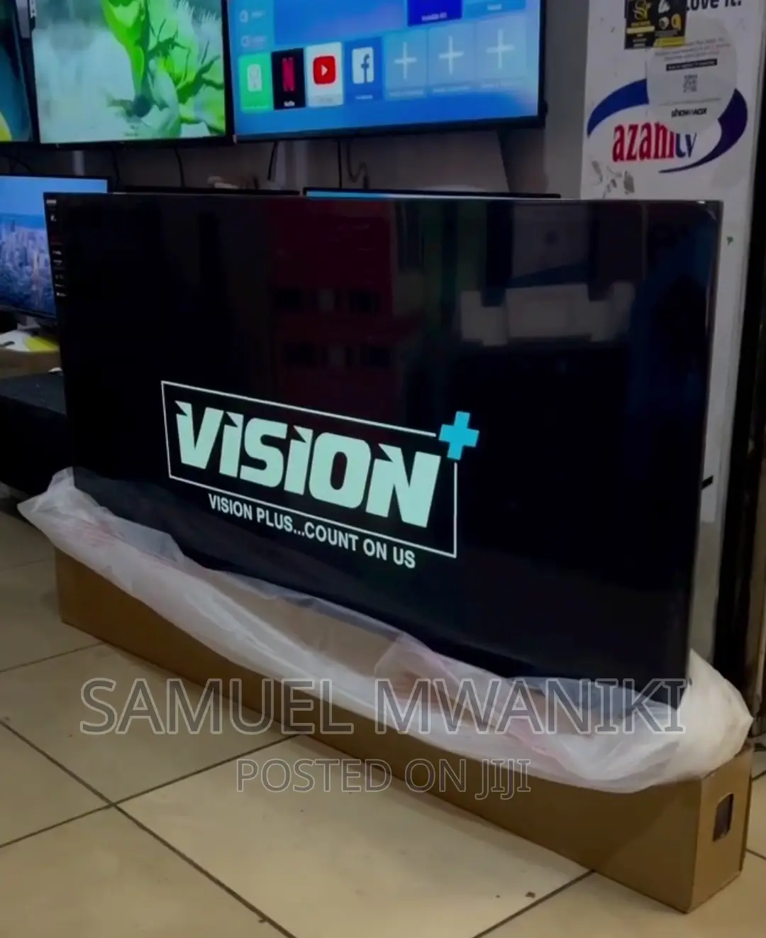 Vision Plus 65′′ Uhd Frameless V+ Os Smart Tv Freeshowmax