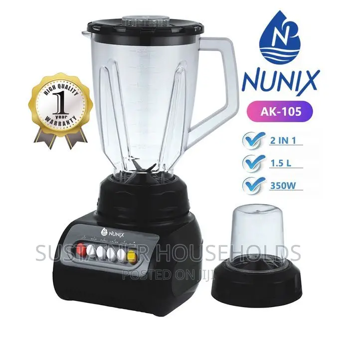 *Nunix AK105 2in1 Blender