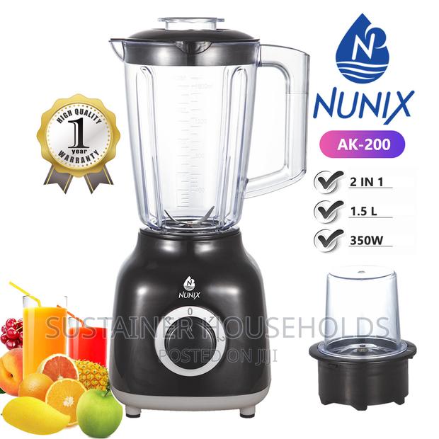 *Nunix AK200 Black 2in1 Blender