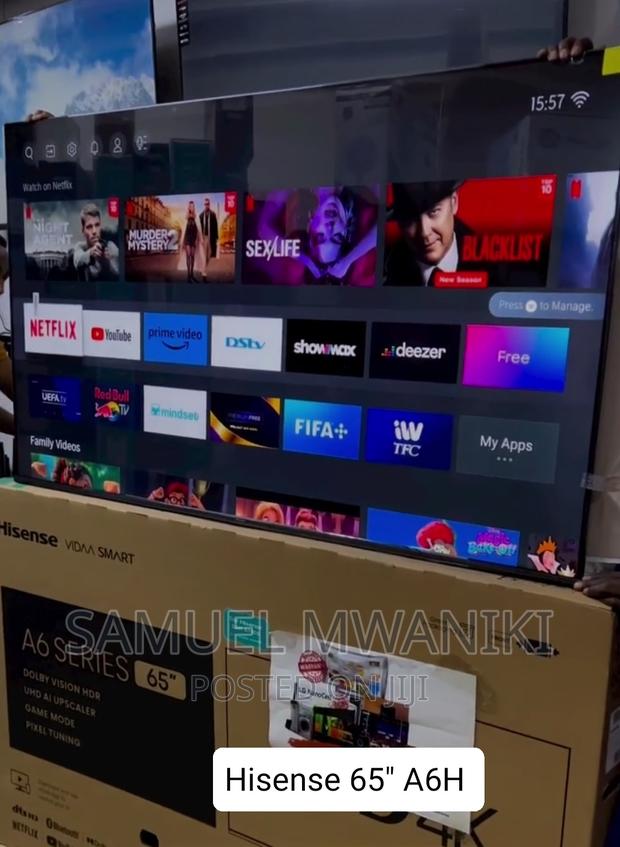 Hisense 65'' Smart Uhd HDR Frameless Led Tv (2024)