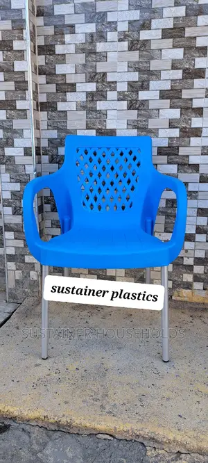 Complast Plastic Chairs With Metal Legs