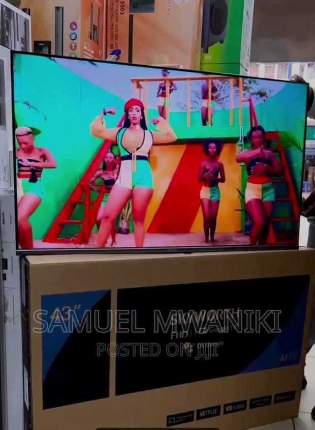 Skyworth 43" FHD Frameless Google Tv,Netflix,Google Assitant - thumbnail 7