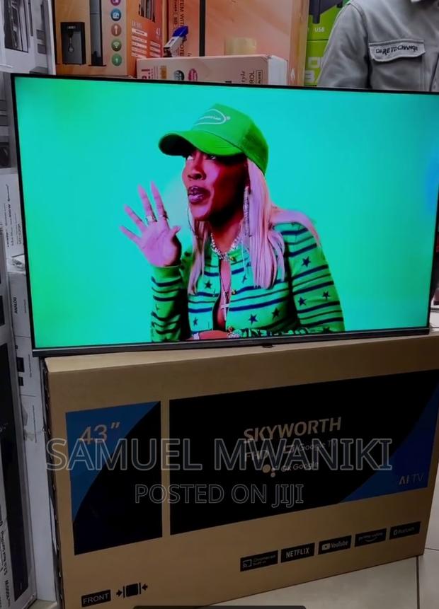 Skyworth 43" FHD Frameless Google Tv,Netflix,Google Assitant - thumbnail 9