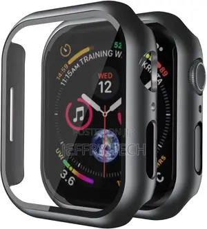 Apple Watch Series 8/7/6/Se/5/4 Screen Protector Glass+PC Ca