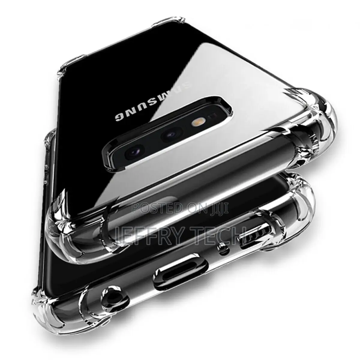 Samsung Note 10+ S10 Shockproof Bumper Transparent Silicone