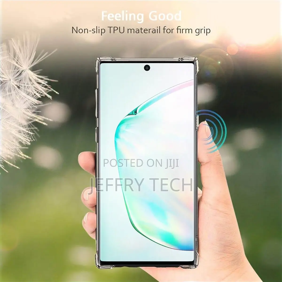 Samsung Note 10+ S10 Shockproof Bumper Transparent Silicone