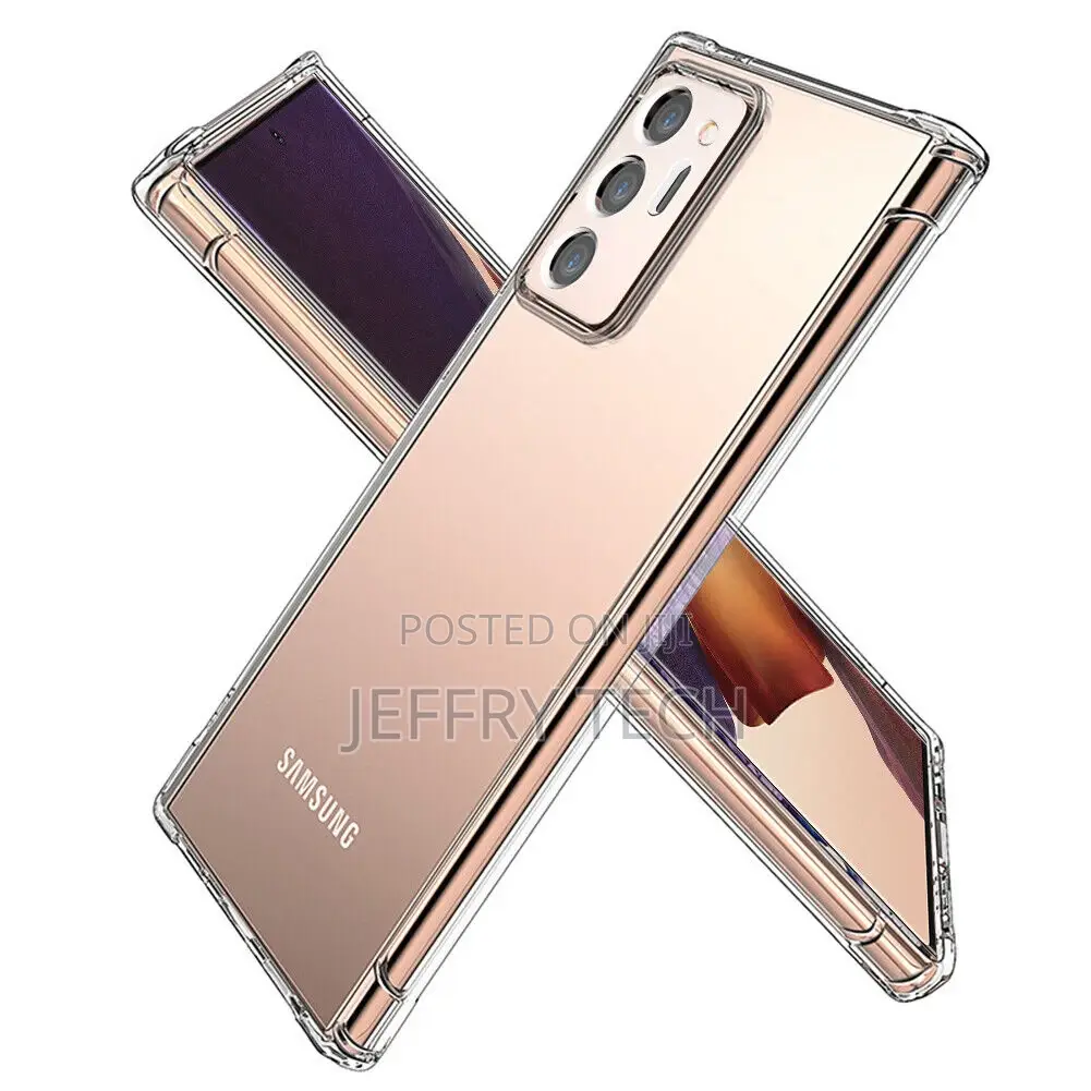 Clear Case for Galaxy Note 20 Ultra 5G / S20 S21+ S22U Silic