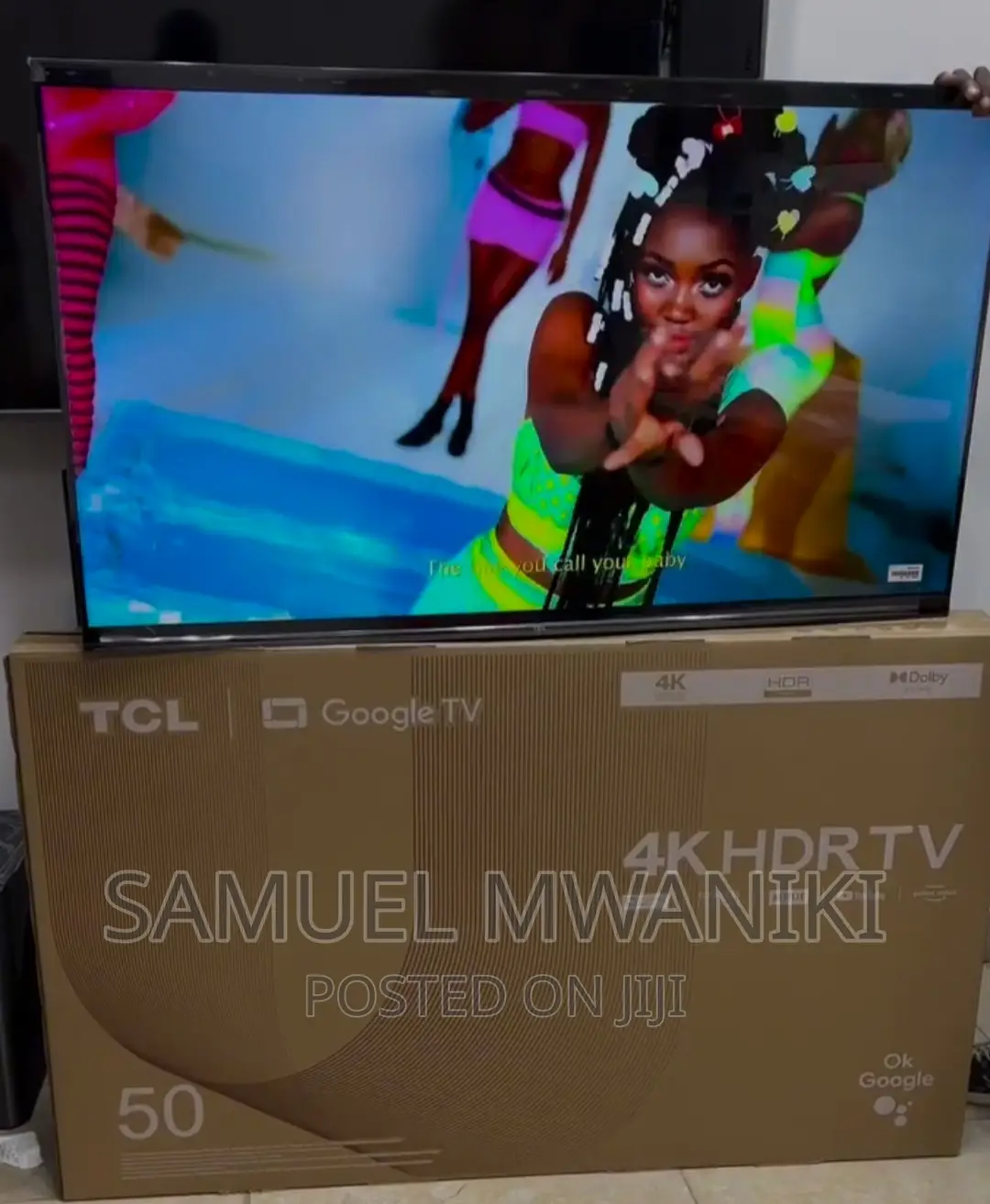 TCL 50” Frameless Ultra Hd Android Tv, Voice Control