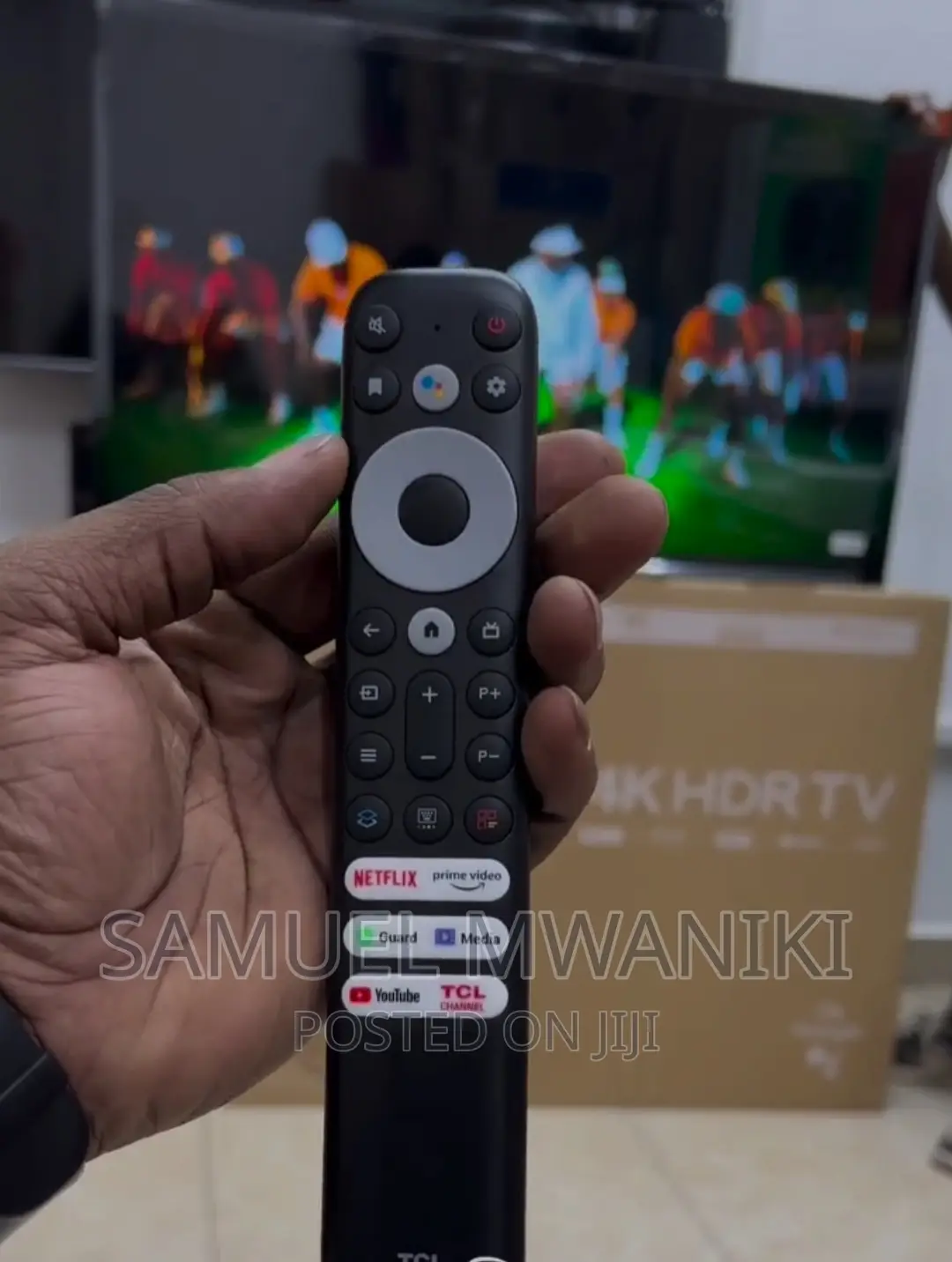 TCL 50” Frameless Ultra Hd Android Tv, Voice Control