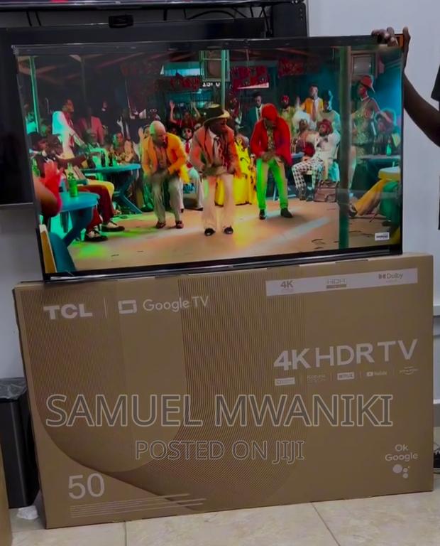 TCL 50” Frameless Ultra Hd Android Tv, Voice Control - thumbnail 4
