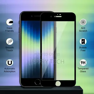 Tempered Glass Film for iPhone SE 2022 (3rd Gen),