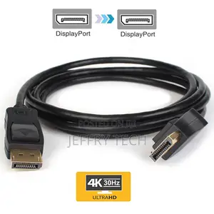 1.8M Displayport to Displayport Cable Gold-Plated High Spe