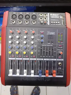 Max 4 Channel Powered Mixers