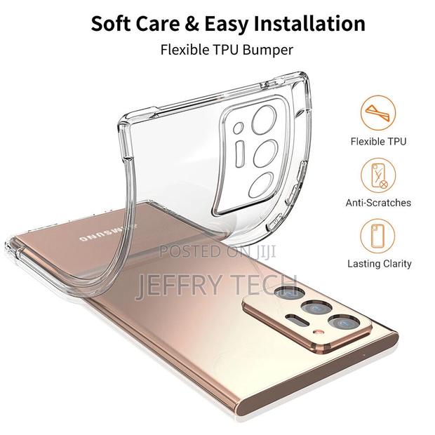 Galaxy Note 20 / 10, S20 / 10 Anti-Yellowing Clear TPU Case - thumbnail 3