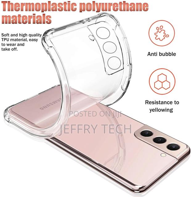 Clear Shockproof TPU Flexible Case for Galaxy S20 Ultra / S2 - thumbnail 2