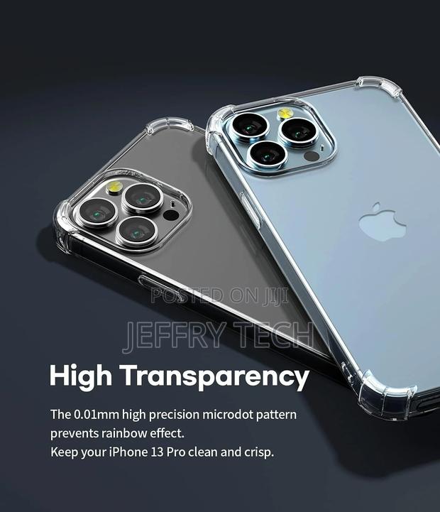Clear Case for iPhone 13, Pro, Max, Mini [Transparent] Shock - thumbnail 2