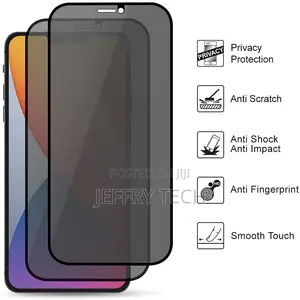 Anti Spy Tempered Glass Screen Protector for iPhone 12 / 12