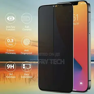 Anti Spy Tempered Glass Screen Protector for iPhone 12 / 12