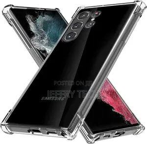 [Anti-Yellowing] Transparent Soft TPU Case Galaxy S22 Ultra
