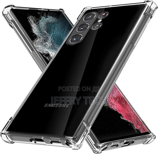 [Anti-Yellowing] Transparent Soft TPU Case Galaxy S22 Ultra