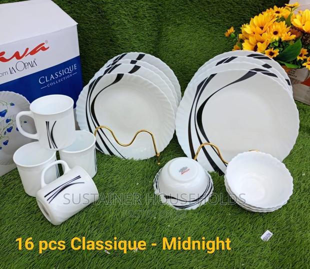 16 PCS Classique-Midnight Dinner Set