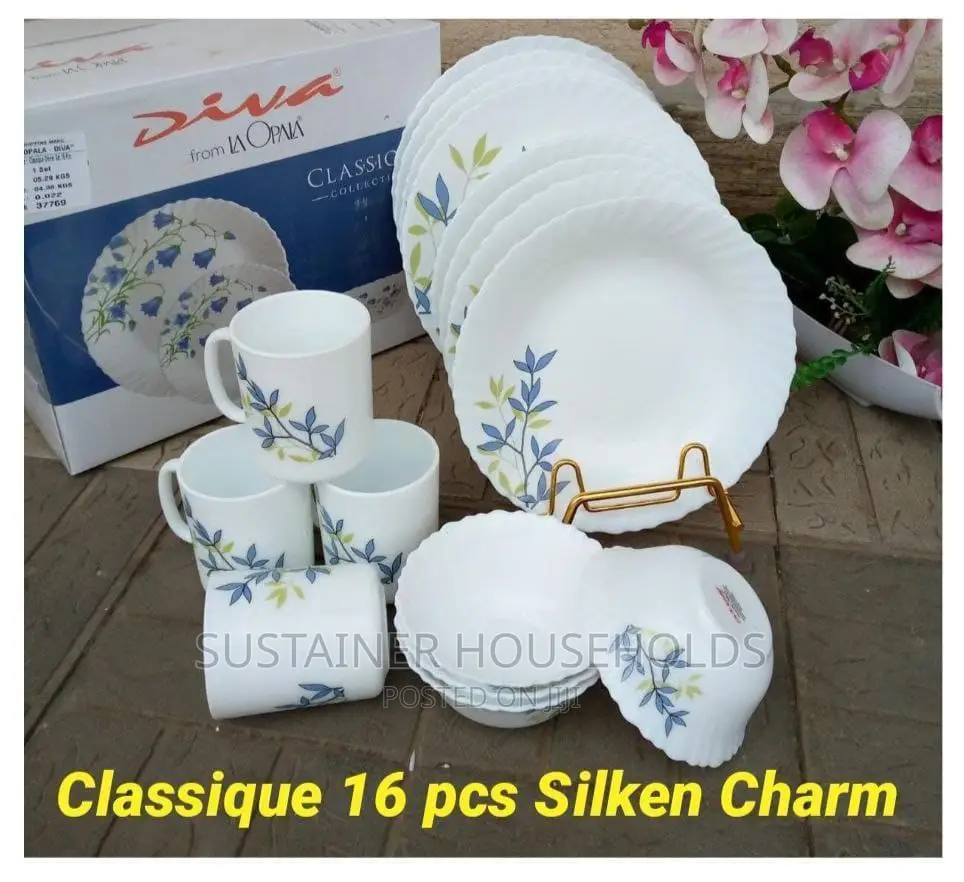 16pcs Classique Silken Charms Dinner Sets